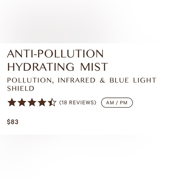MZ SKIN ANTI-POLLUTION HYDRATING MIST
POLLUTION, INFRARED & BLUE LIGHT SHIELD - Picture 7 of 7